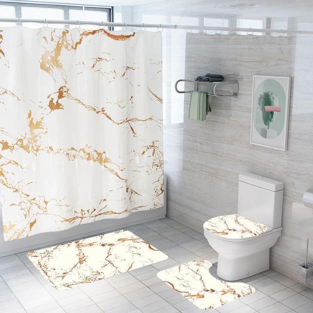 Shower Curtain and Accessories